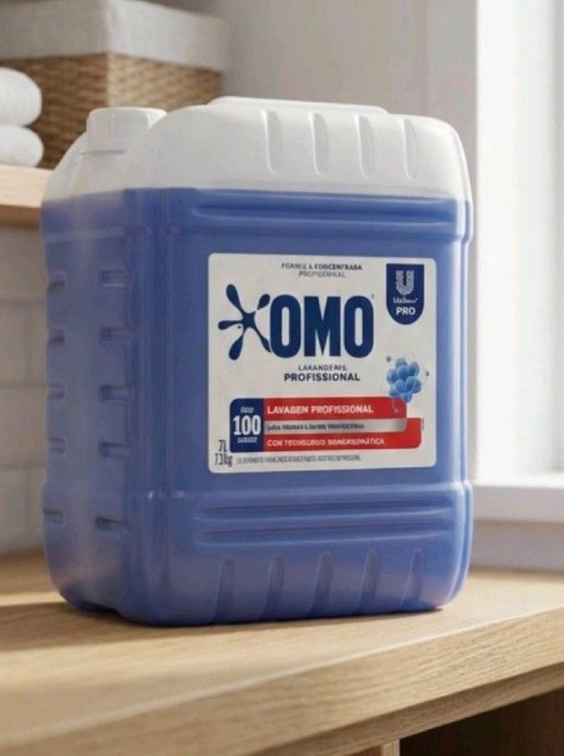 Omo Lava Roupas Líquido Lavanderia Profissional 7L