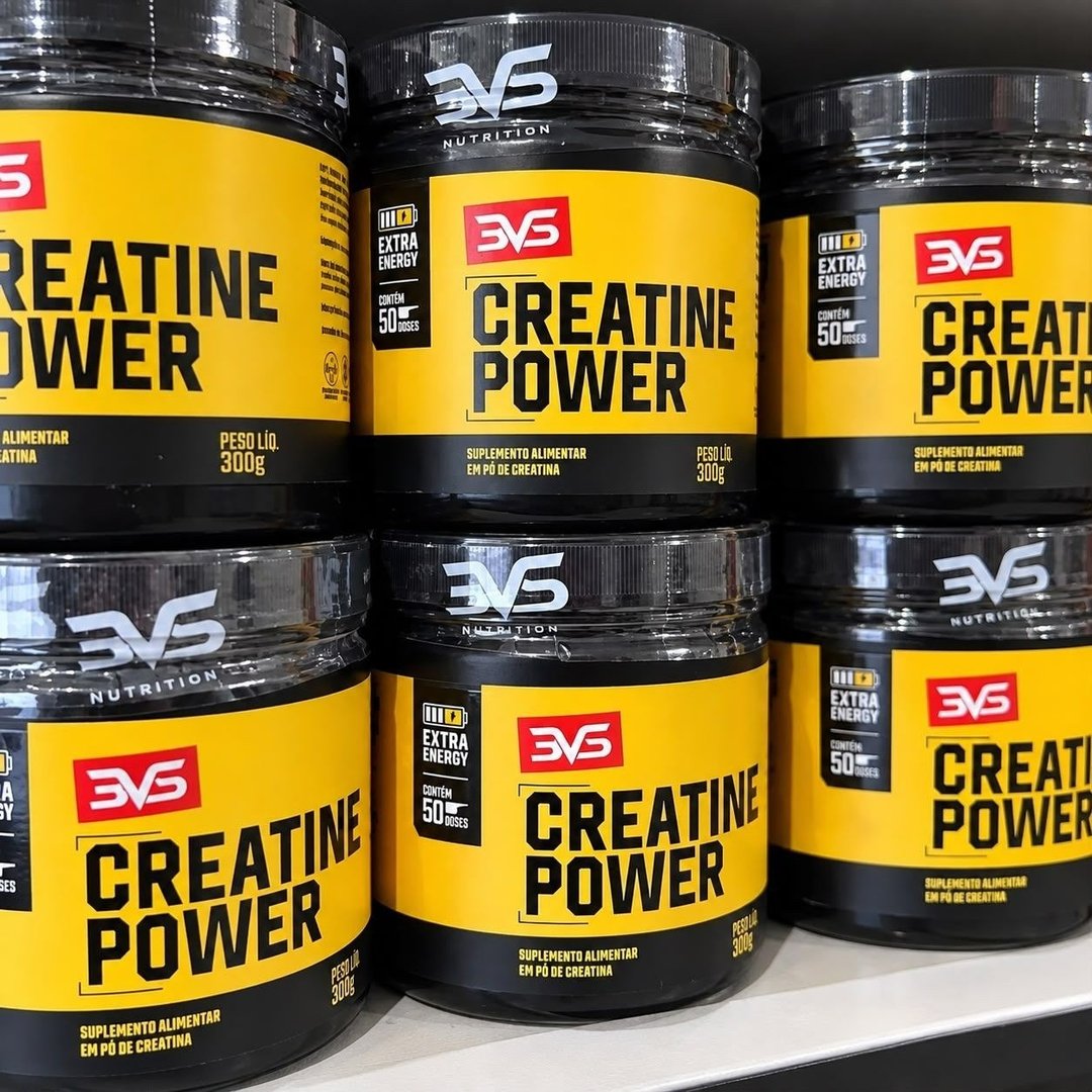 Creatina Monohidratada Power Extra Energy - 300g - 3VS Nutrition