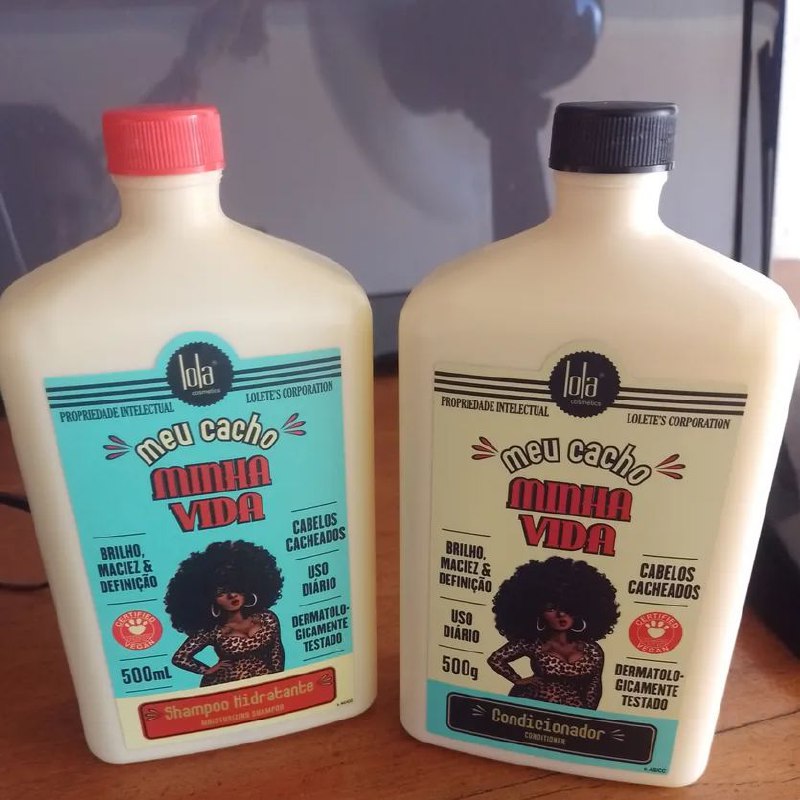 Kit Lola Cosmétics Meu Cacho Minha Vida - Shampoo E Cond