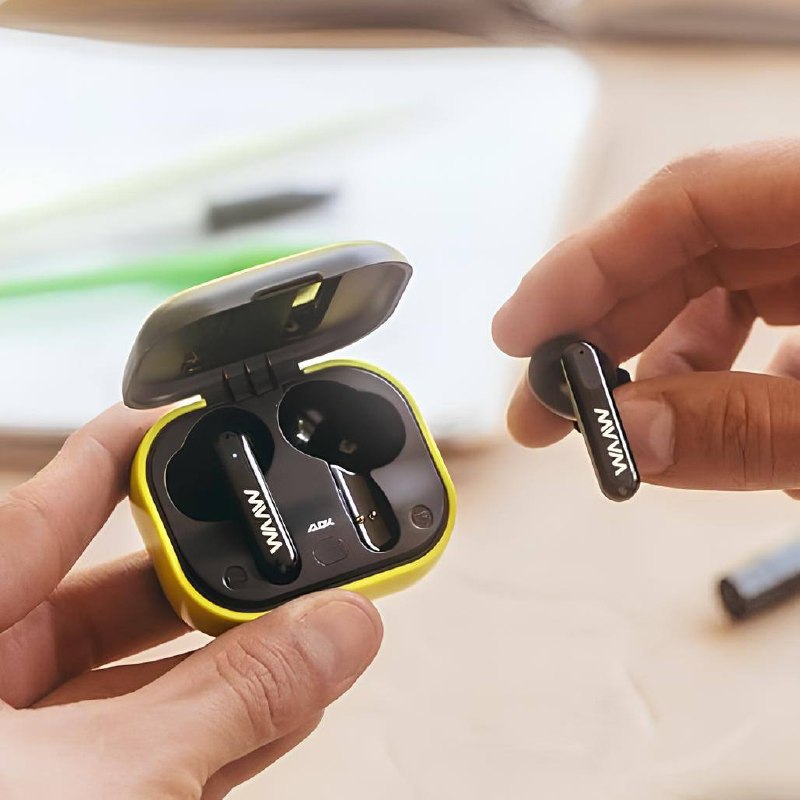 WAAW by ALOK Fone de Ouvido MOB 500 ANC Bluetooth, com Modo Gamer e Resistente a Respingos...