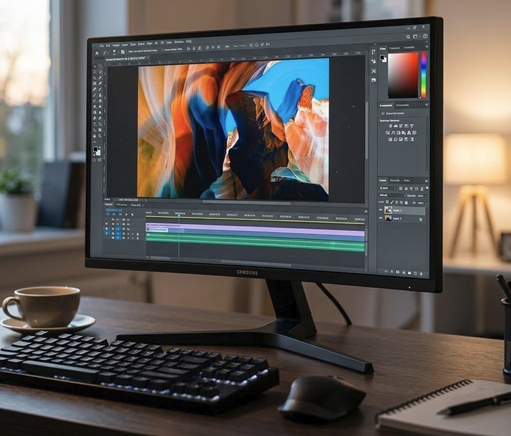 Monitor UHD Samsung 32", 4K, HDMI, Display Port, Freesync, Preto, Série UJ59