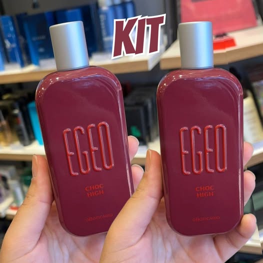 Combo 2 Perfume Egeo Choc High Colônia O Boticario Feminino - 90ml