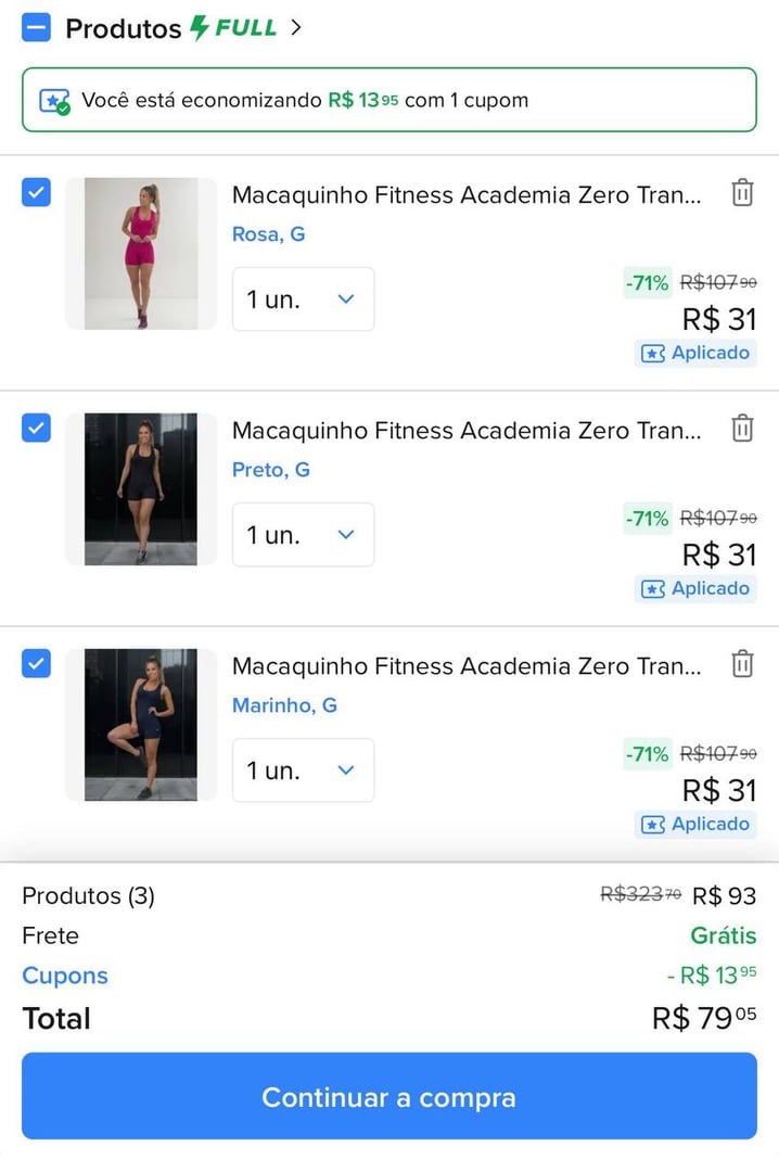 Macaquinho Fitness Academia Zero Transparencia Shorts
