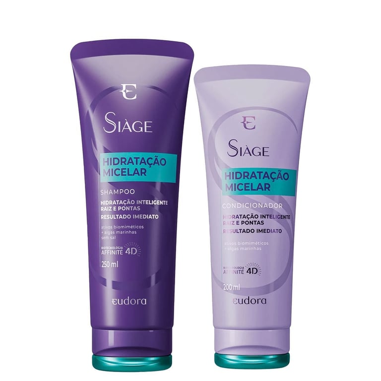 Shampoo Siàge Hidratação Micelar – Eudora