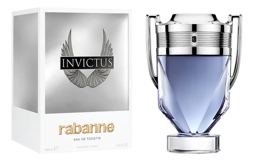 Perfume Rabanne Invictus Eau De Toilette 100 Ml Masculino
