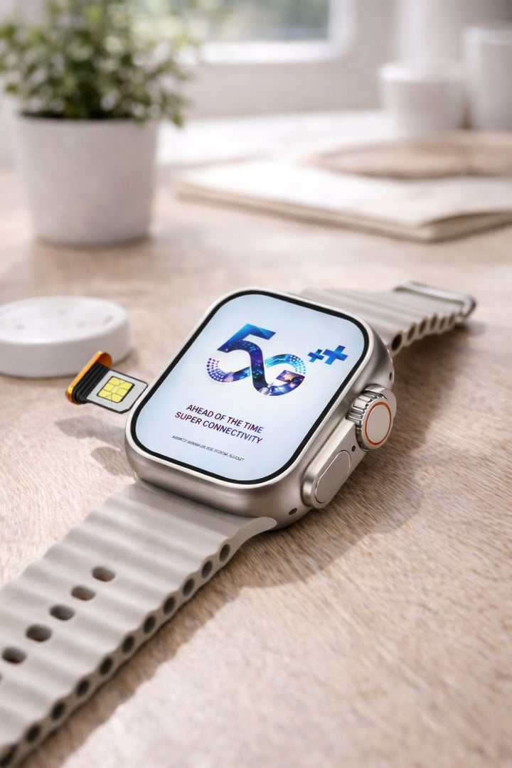 Smartwatch Ultra 3 AI 5G com Câmera – Série 10 Chip Integrado