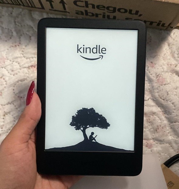 Kindle 16GB - Leve e compacto, com tela antirreflexo bateria de longa duração