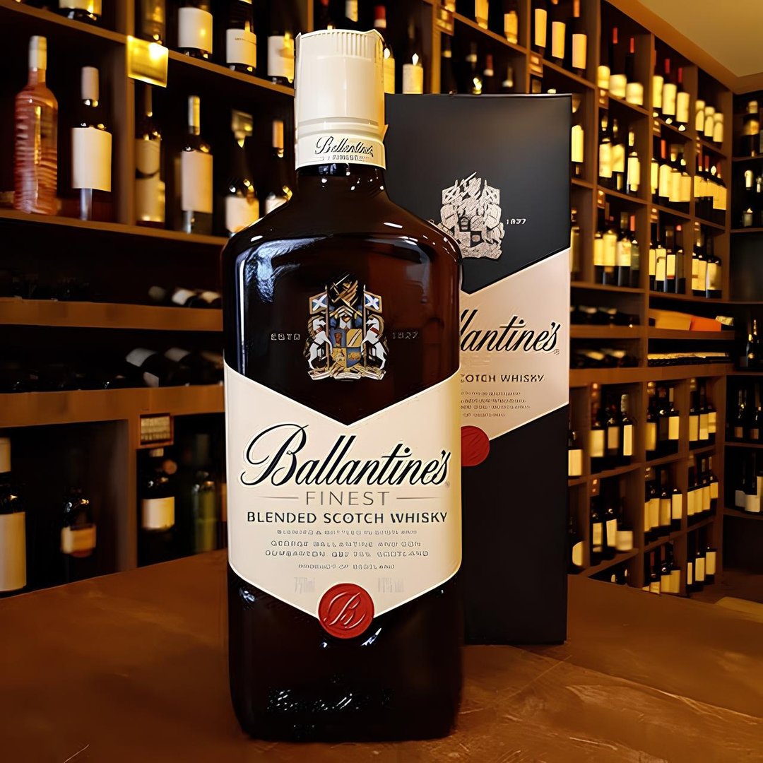 Whisky Ballantine's Finest Blended Escocês - 1 Litro