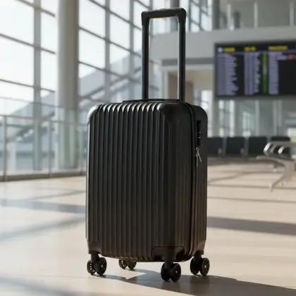 Mala De Bordo Bombinhas Pequeno Preto Up4you Ondulado