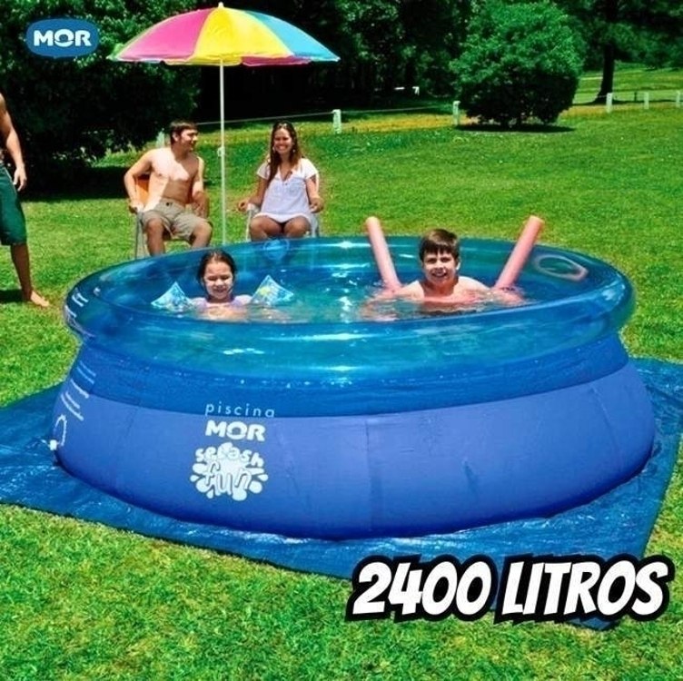 Piscina MOR Splash Fun Redonda Inflável 2400 Litros
