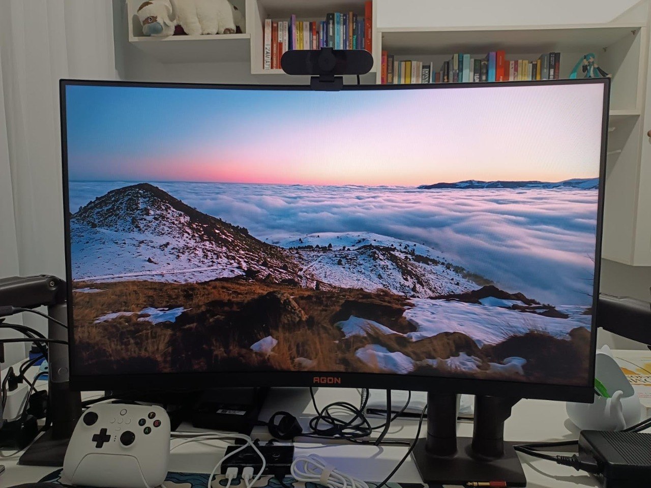 🤓Monitor Gamer AOC Agon 32" Curvo 165Hz 1ms FreeSync AG323FCXE