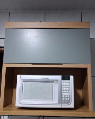 Armário de Cozinha Aéreo MDF Nesher Marquesa 1 Porta 80x82cm