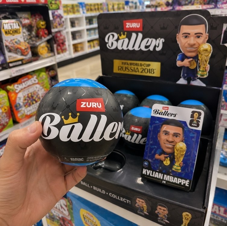 Candide, FIFA World Cup 2026 Ballers, Boneco Surpresa, Acompanha Acessórios - 1 Miniatura