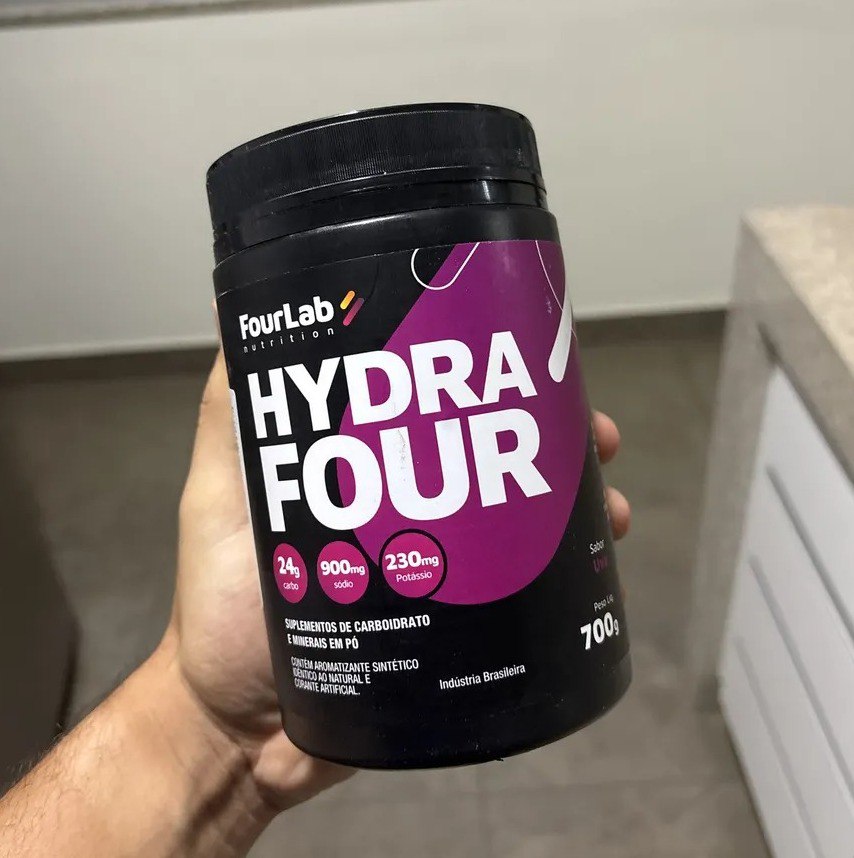Hidratante Eletrólitos Fourlab Hydrafour Uva 700g Repositor Mineral