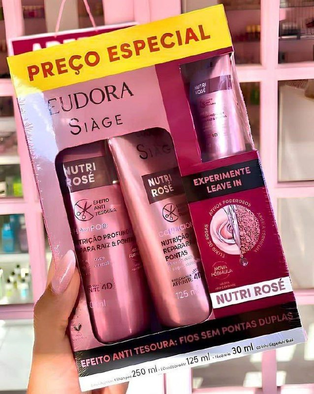 EUDORA SIAGE PROMOPACK NUTRI ROSE