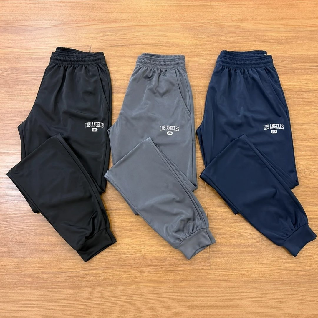 Kit 3 Calça Jogger Masculino Treino Chimpa - Los Angeles