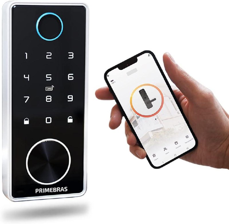 Fechadura Digital Biométrica Primebras Dubai