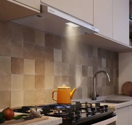 Depurador de Ar Continental 80cm Inox Alto Poder de Sucção e 3 Velocidades - 110v/220v