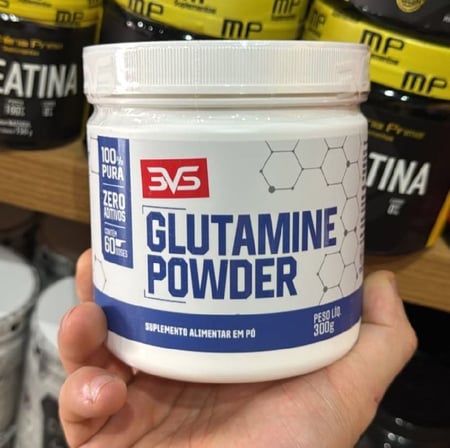 3VS Nutrition Glutamine Powder 300g 100% Glutamina Pura