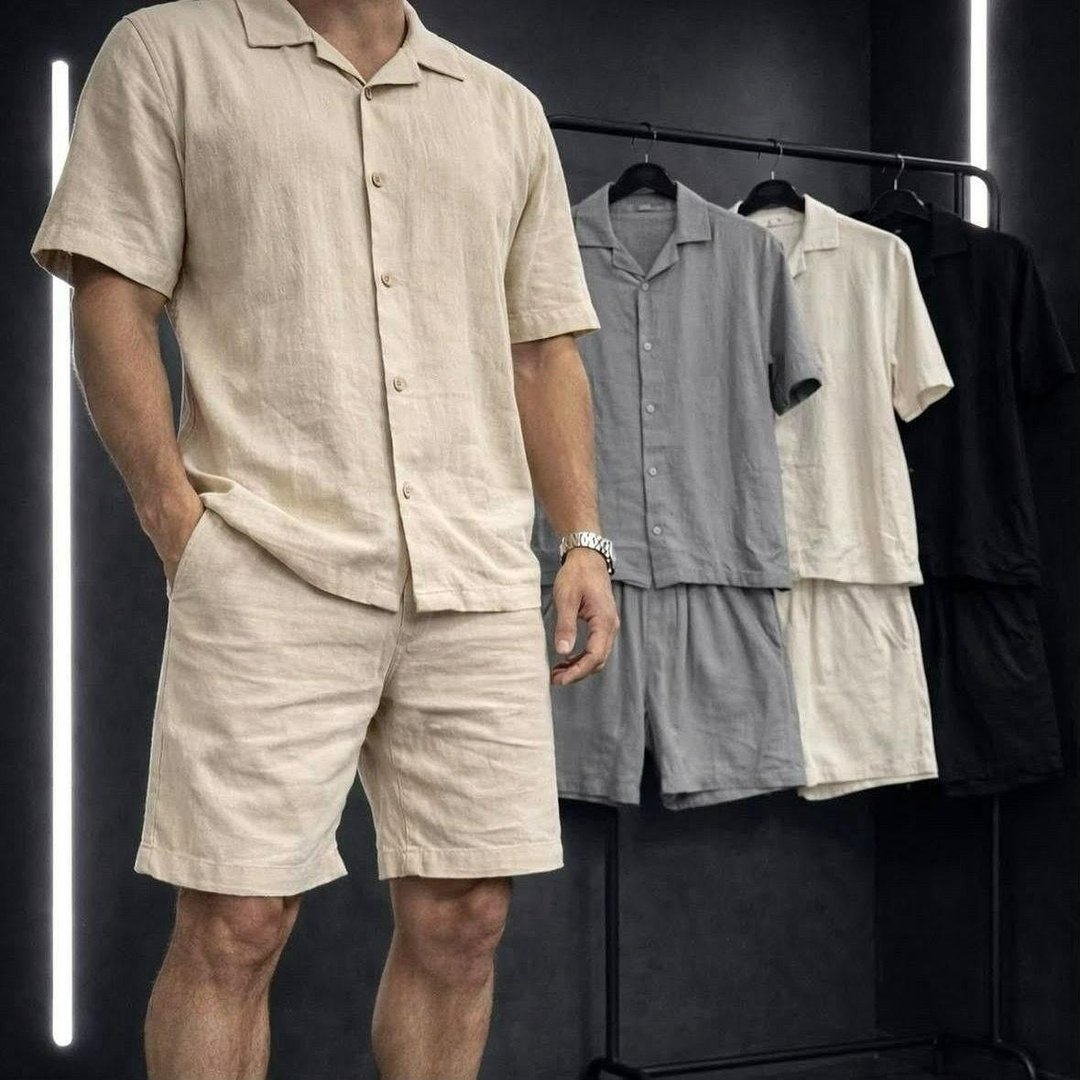 Conjunto Masculino Linho Mauricinho