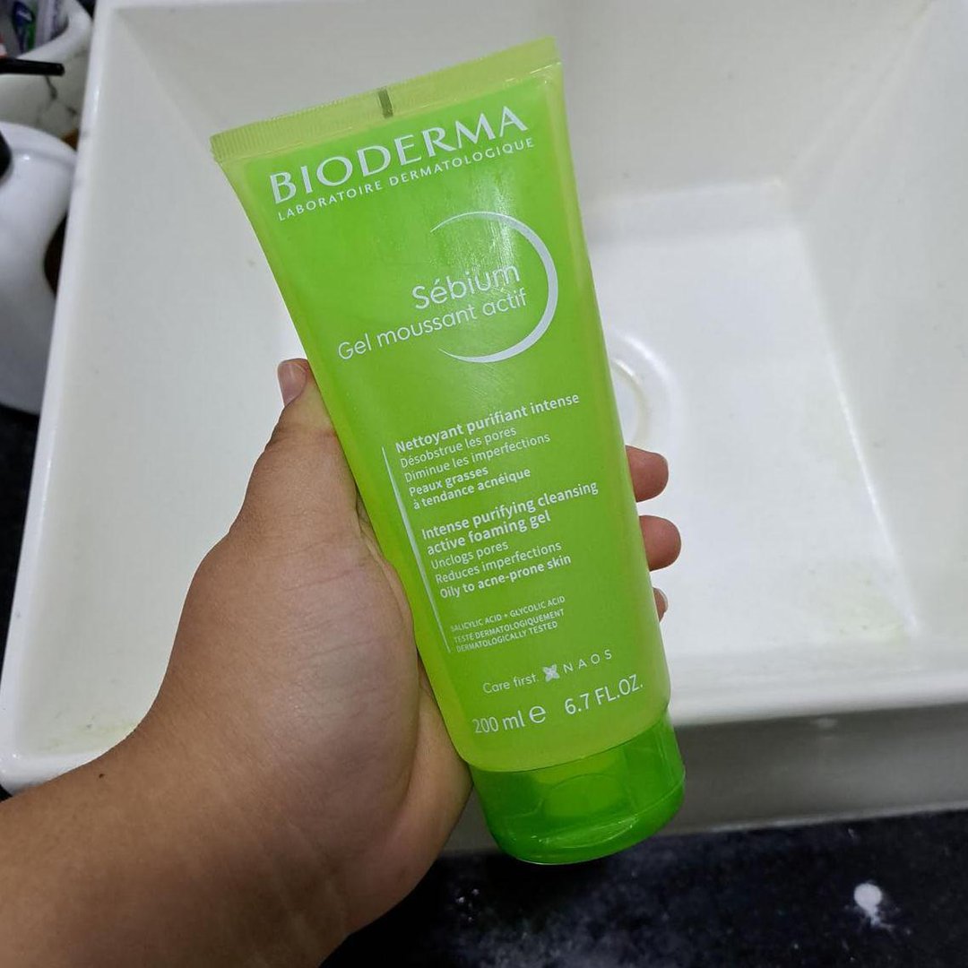 BIODERMA Gel de Limpeza Facial Sébium Gel Moussant Actif 100ml