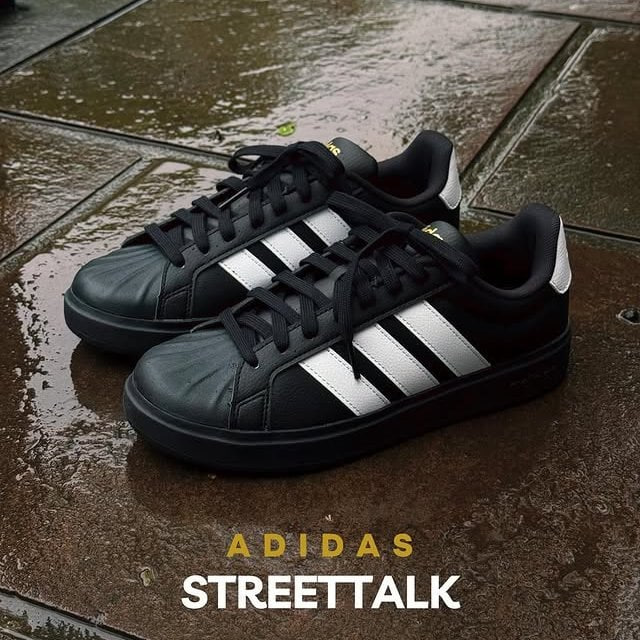 Tênis Feminino Streettalk adidas Cblack/ftwwht/magold Lisa 35 Br