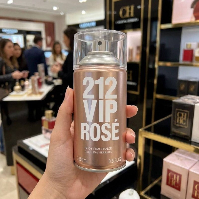 Carolina Herrera 212 Vip Rosé - Body Spray Feminino 250ml Única