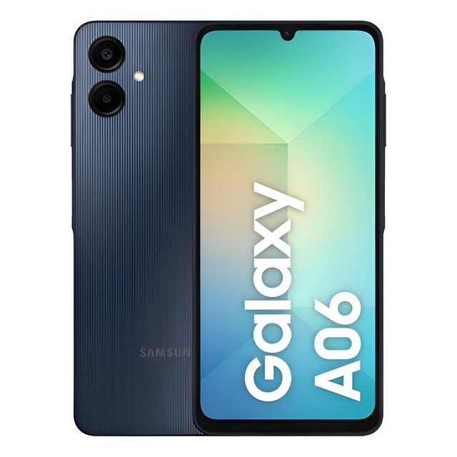 Celular Samsung Galaxy A06 5G 128GB, 4GB, IP54, Tela 6.7" - Preto