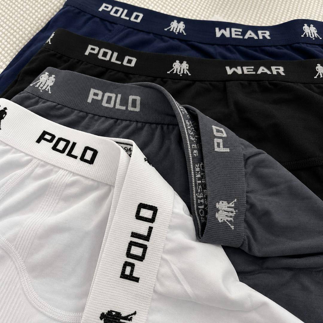 Kit 6 Cuecas Boxer Microfibra Polo Wear
