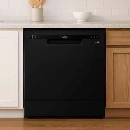 Lava Louças 8 Serviços Preto 127V Midea
