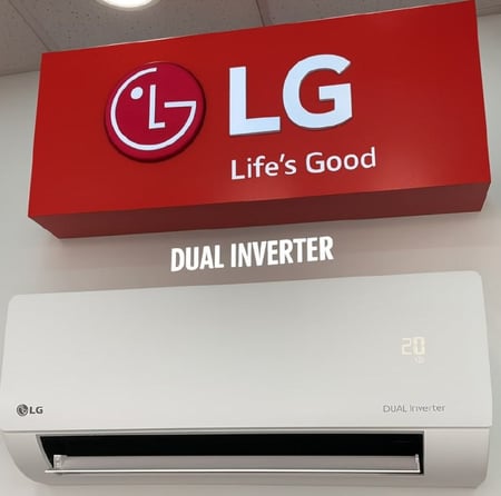 Ar-Condicionado Split LG DUAL Inverter Voice +AI 12.000 BTUs, Frio, Branco - S3NQ12J