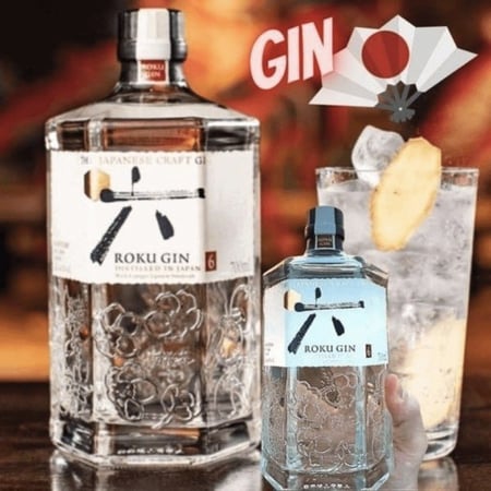 Roku Gin Japonês Roku 700Ml