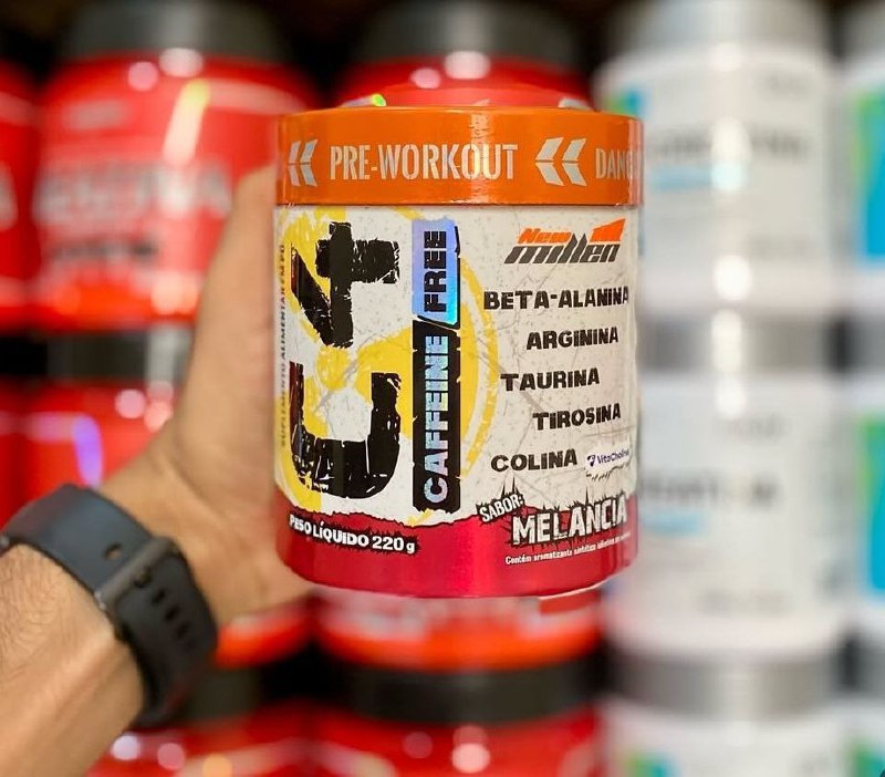 C4 Caffeine Free 220g - New Millen (pré Treino Sem Cafeína) Sabor Laranja