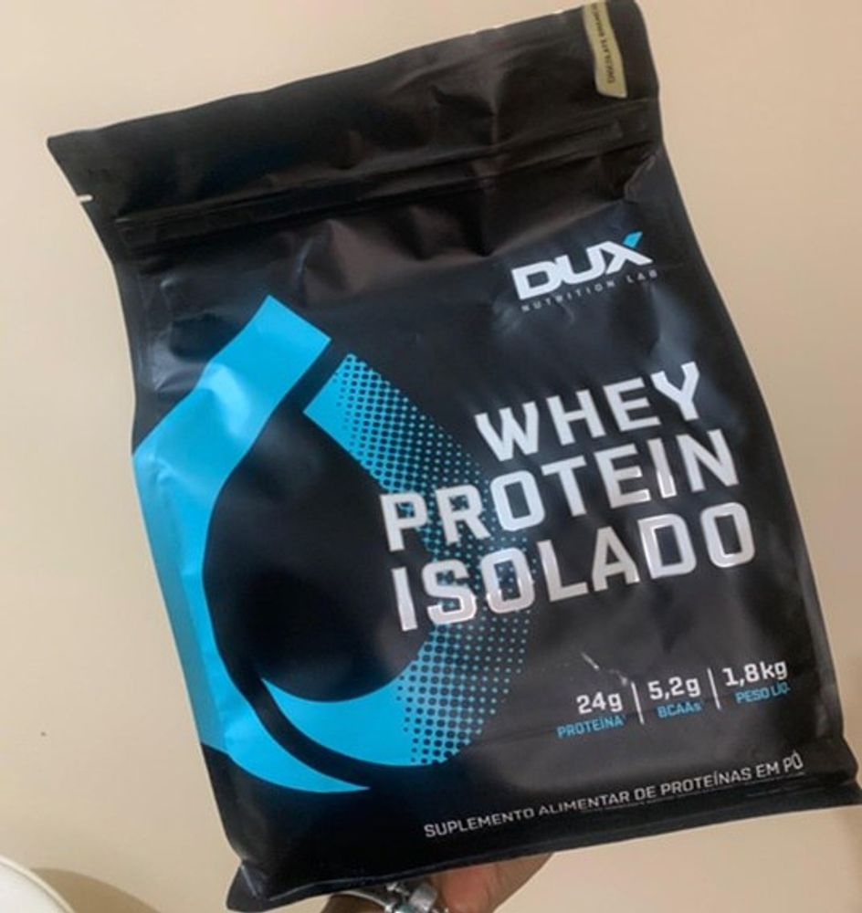 Whey Protein Isolado Dux Nutrition 1,8Kg - Baunilha