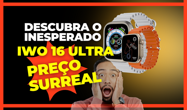 IWO 16 Ultra Smartwatch W68 Série 8: A Melhor Opção de Smartwatch...