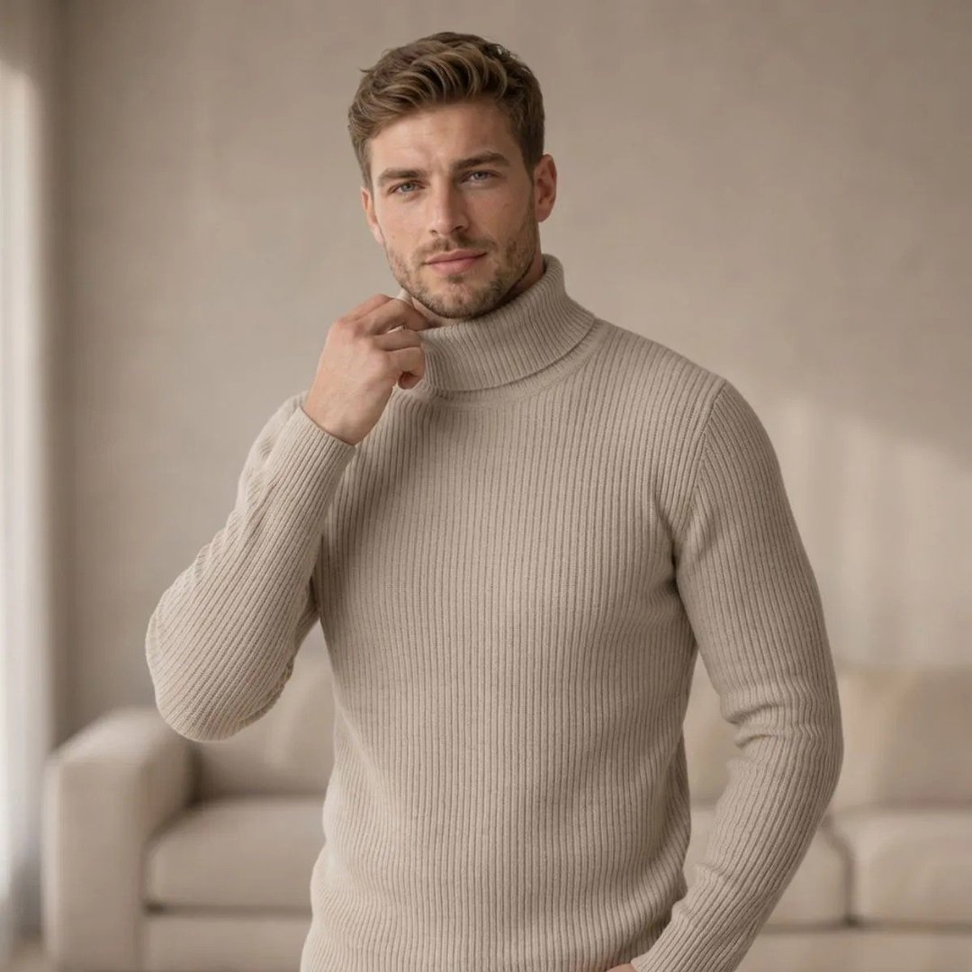 Kit 3 Blusa Cacharrel Gola Alta Masculina Inverno Estiloso