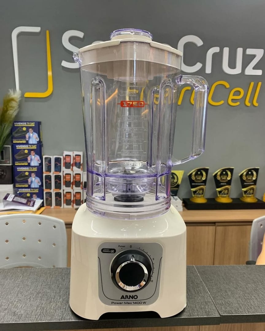 Liquidificador Arno Power Max Marfim 3,1L 15 Velocidades 1400W - 220v
