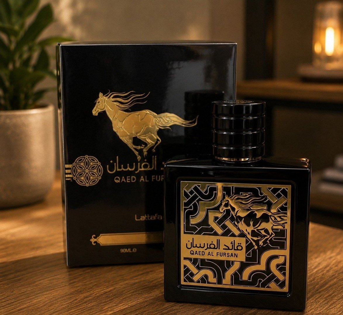 Perfume Árabe Qaed Al Fursan Lattafa Edp 90 Ml