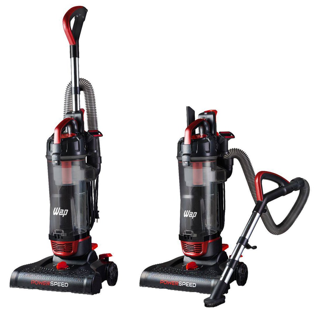 WAP Aspirador de Pó Vertical POWER SPEED 2 em 1, Compacto, 3 Litros, com Mangueira Extensí...