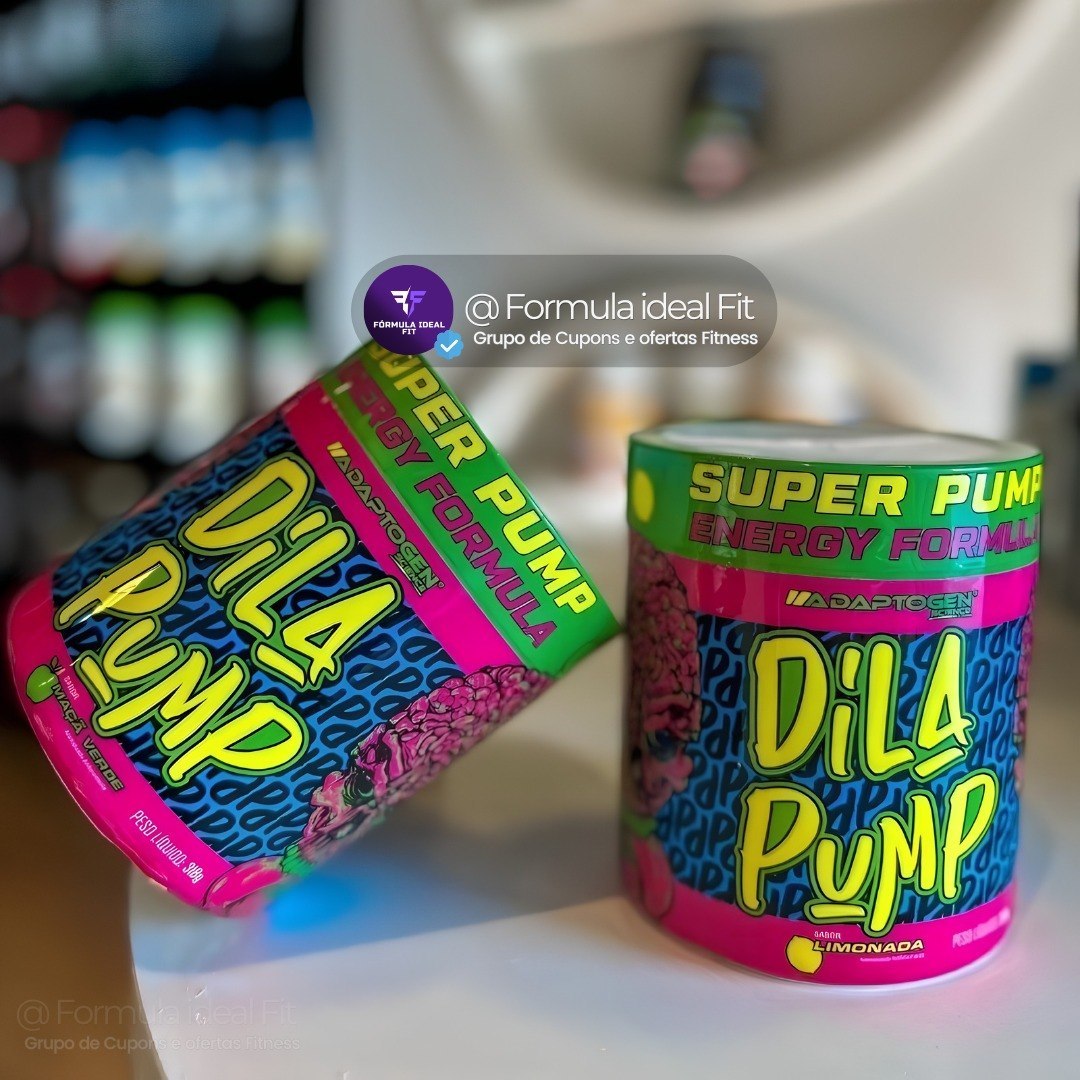 Dila Pump Pré Treino Sem Cafeína Adaptogen Science 318g