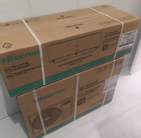 Ar Condicionado Split Hi Wall Inverter Hisense Wi-fi 12000 Quente/Frio - 220v