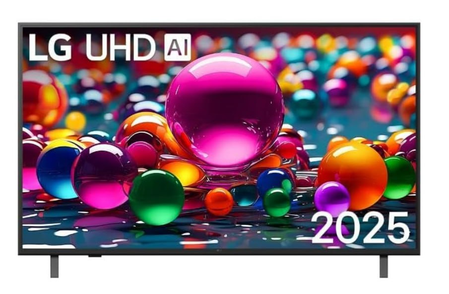 Smart TV LG UHD AI UA75 50 polegadas HDR10 Pro Processador α7 AI Ger 8 webOS 25