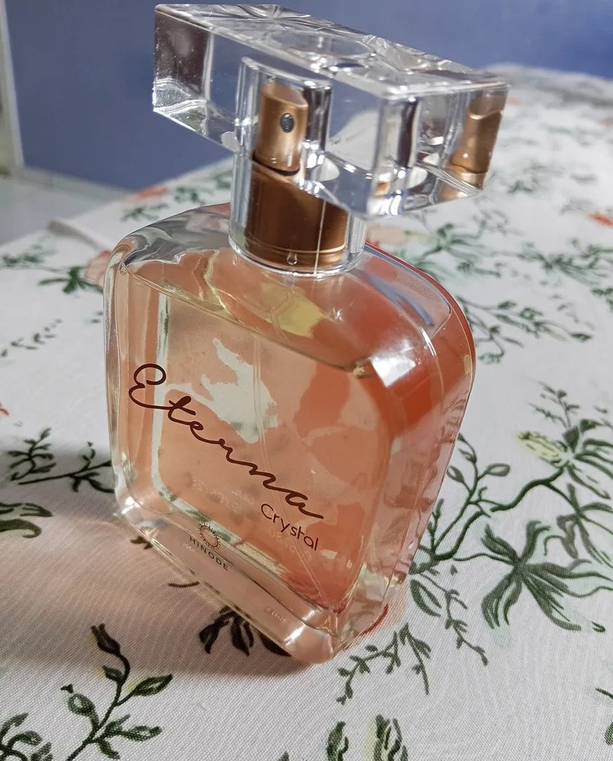 🤓Perfume Eterna Crystal Feminino Hinode 100ml