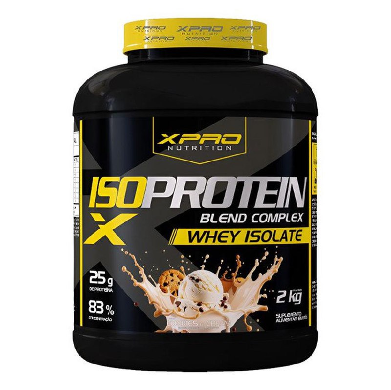 Suplemento Whey Protein Iso Blend Complex 2kg Cookies Zero Açucar - Xpro Nutrition