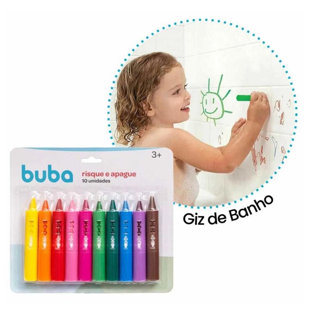 Buba Risque E Apague Com 10 Unidades Colorido