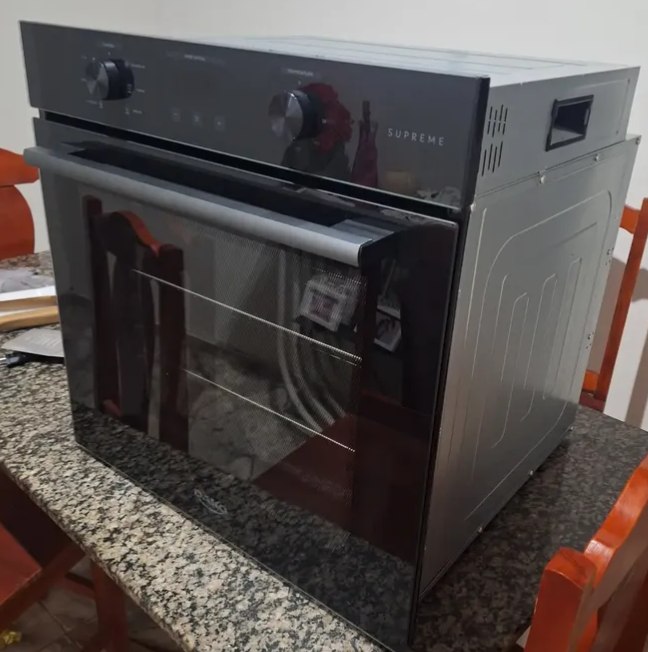 Forno de Embutir Elétrico Dako Supreme 80L Digital Preto - 220V