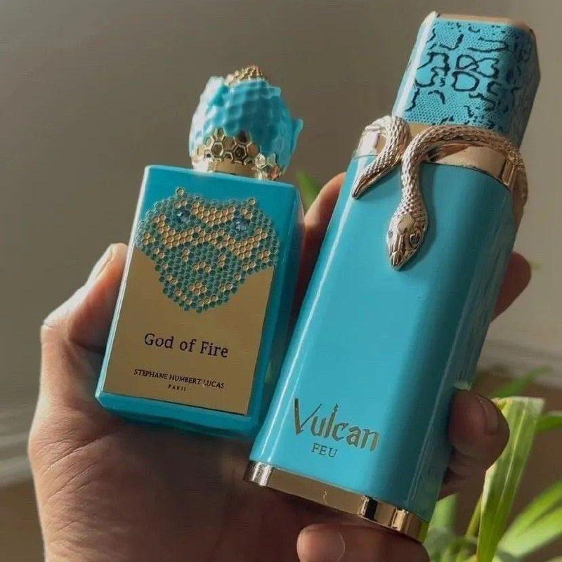 Perfume French Avenue Vulcan Feu Azul Eau De Parfum 100ml