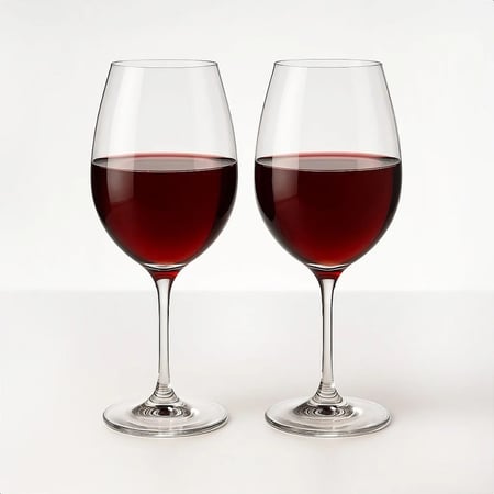 Jogo com 6 Taças Cristal Titanium Vinho Tinto 580ml