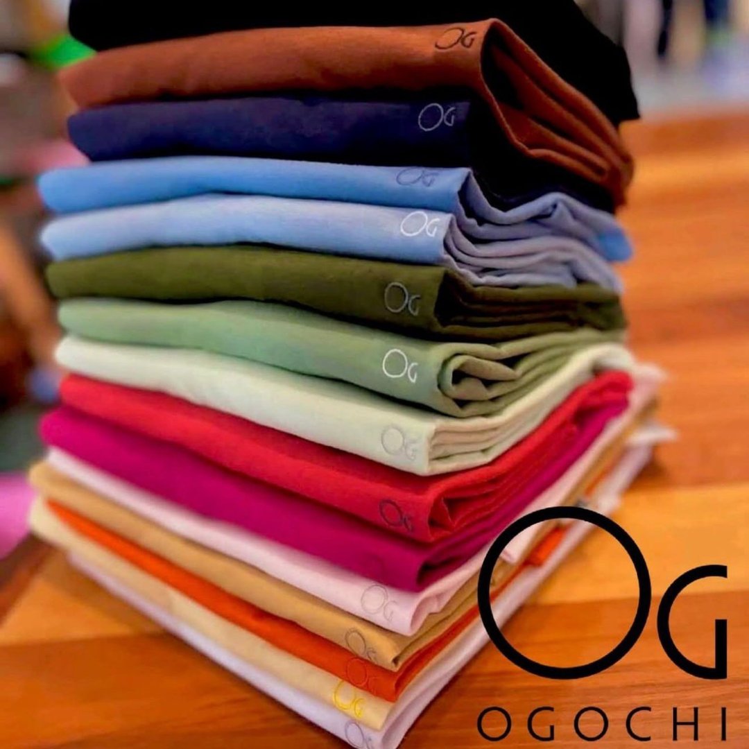 Camiseta Básica Ogochi Masculina Lisa Tecido Premium Oficial
