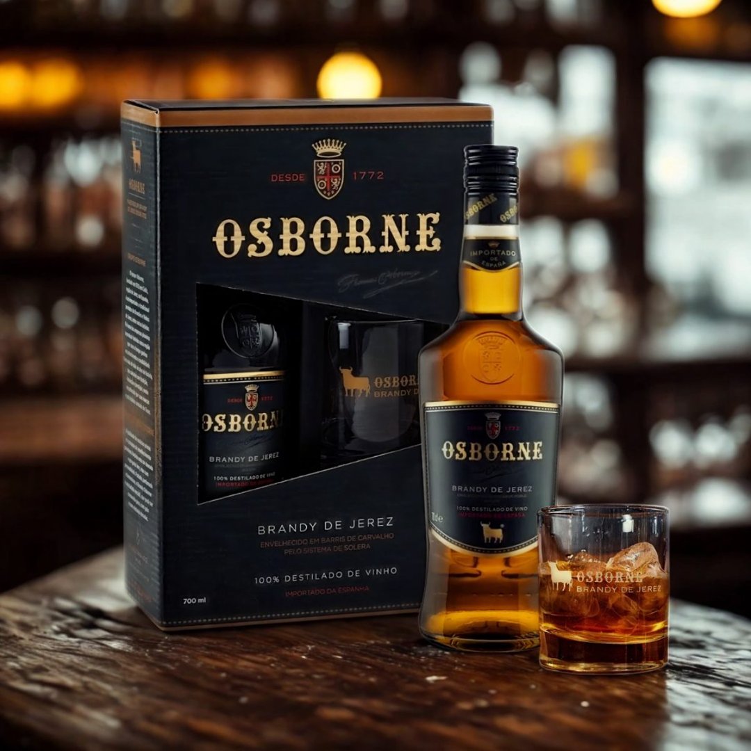 🤓Osborne Kit Brandy De Jerez Sabor 700 Ml